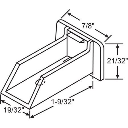 Strybuc Balance Top Sash Guide 60-658